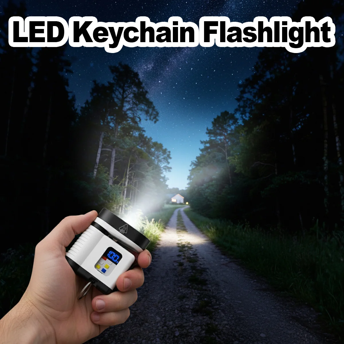 

Мини-светодиодный рабочий фонарь COB, перезаряжаемый, магнитный, карманный, с цифровым дисплеем, для ремонта автомобилей, ручной, для кемпинга, с USB-зарядкой