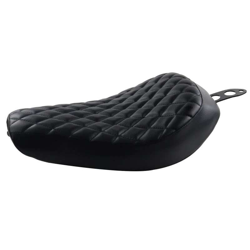 Coussin de siège avant en cuir noir pour conducteur de moto, accessoires pour Harley Sportster XL, 883, 1200, 48, 72, Forty Playback, 2016-2020