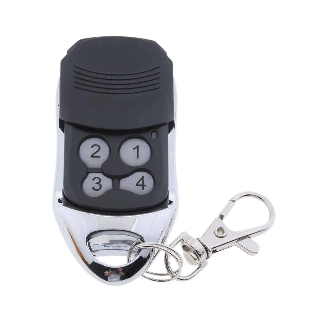 Garage Door Remote 433mhz Long Life Rolling Code Cloner Key for Nice Flor S FLO1 RS FLO2 RS FLO4 RS DIY Programming Included