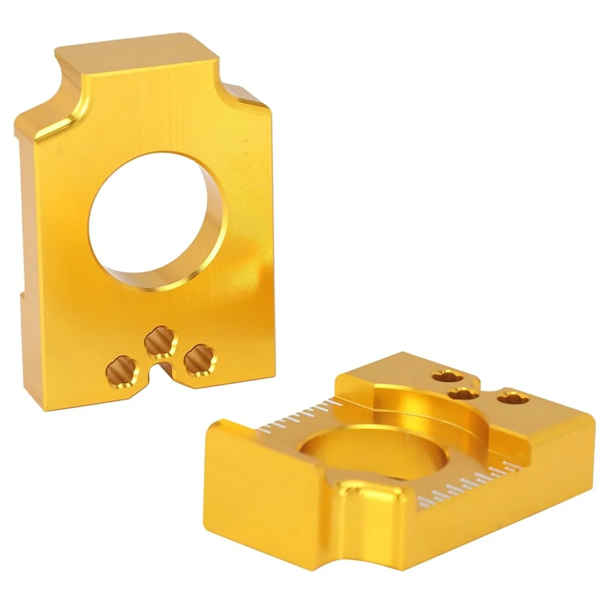 

Rear Axle Blocks for Surron Ultra Bee, Axle Chain Adjuster Block Electric Dirt Bike Part Gold