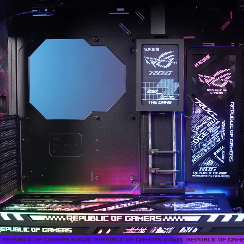 ASUS ROG Strix Helios Placa Iluminación ARGB Grabado Láser - imagen 3