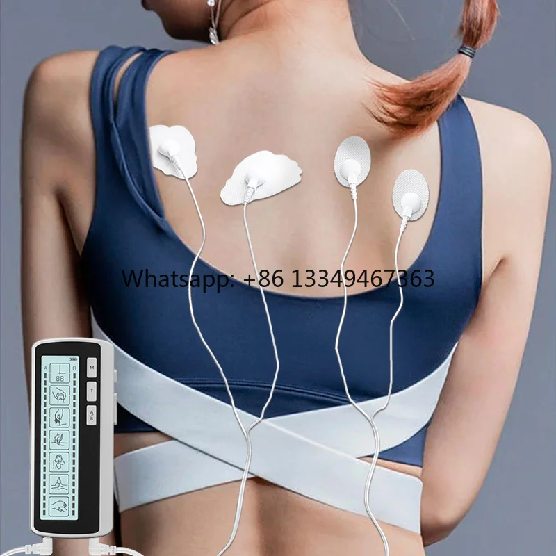 

Body Massage Back Pain Relief Pulse Massage Tens Unit Physiotherapy Ems Muscle Stimulator Physical Therapy