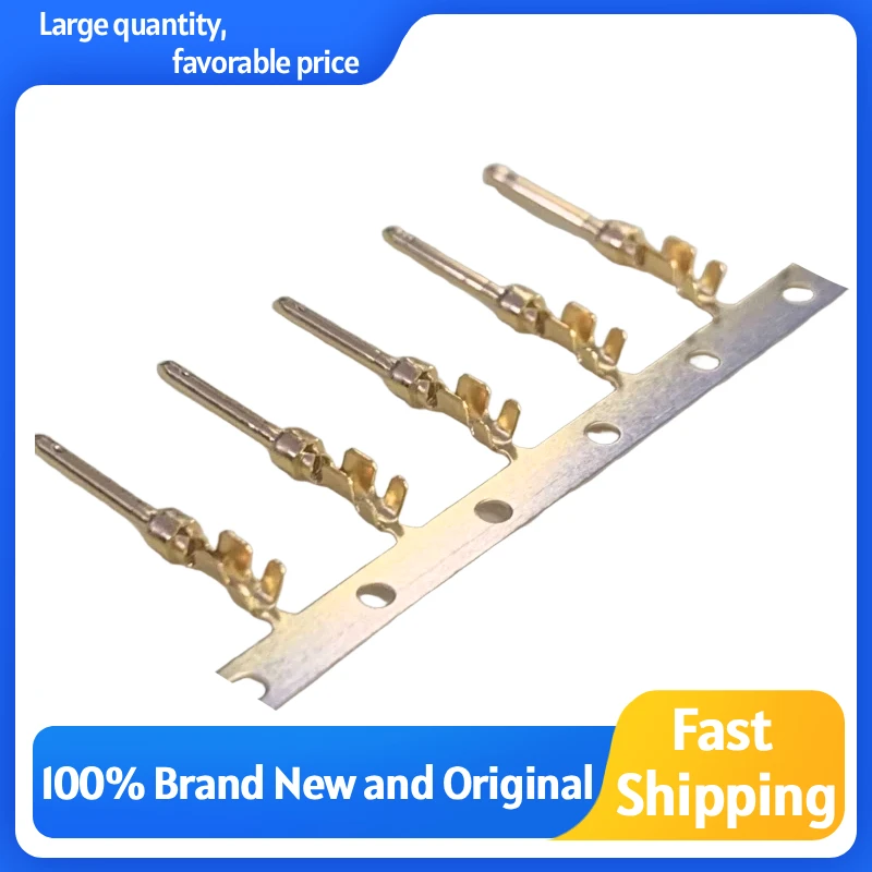 66506-3/66506-4/66504-3/66504-4,Gold Flash,24–20 AWG Wire Size,Crimp Terminals,Wires &Cables,Socket Pins,Genuine Product