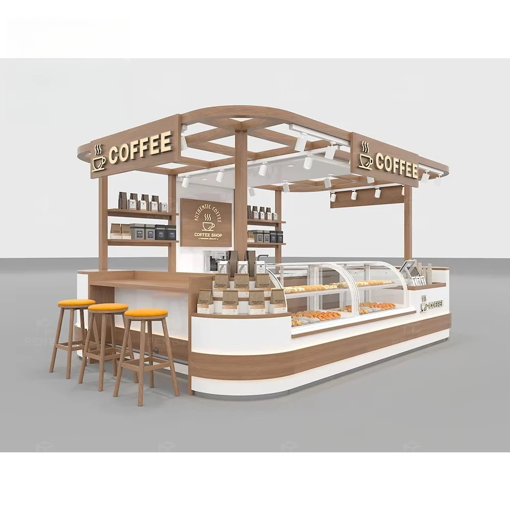 Large and small coffee kiosks design and sell coffee kiosks outdoor store layout planning