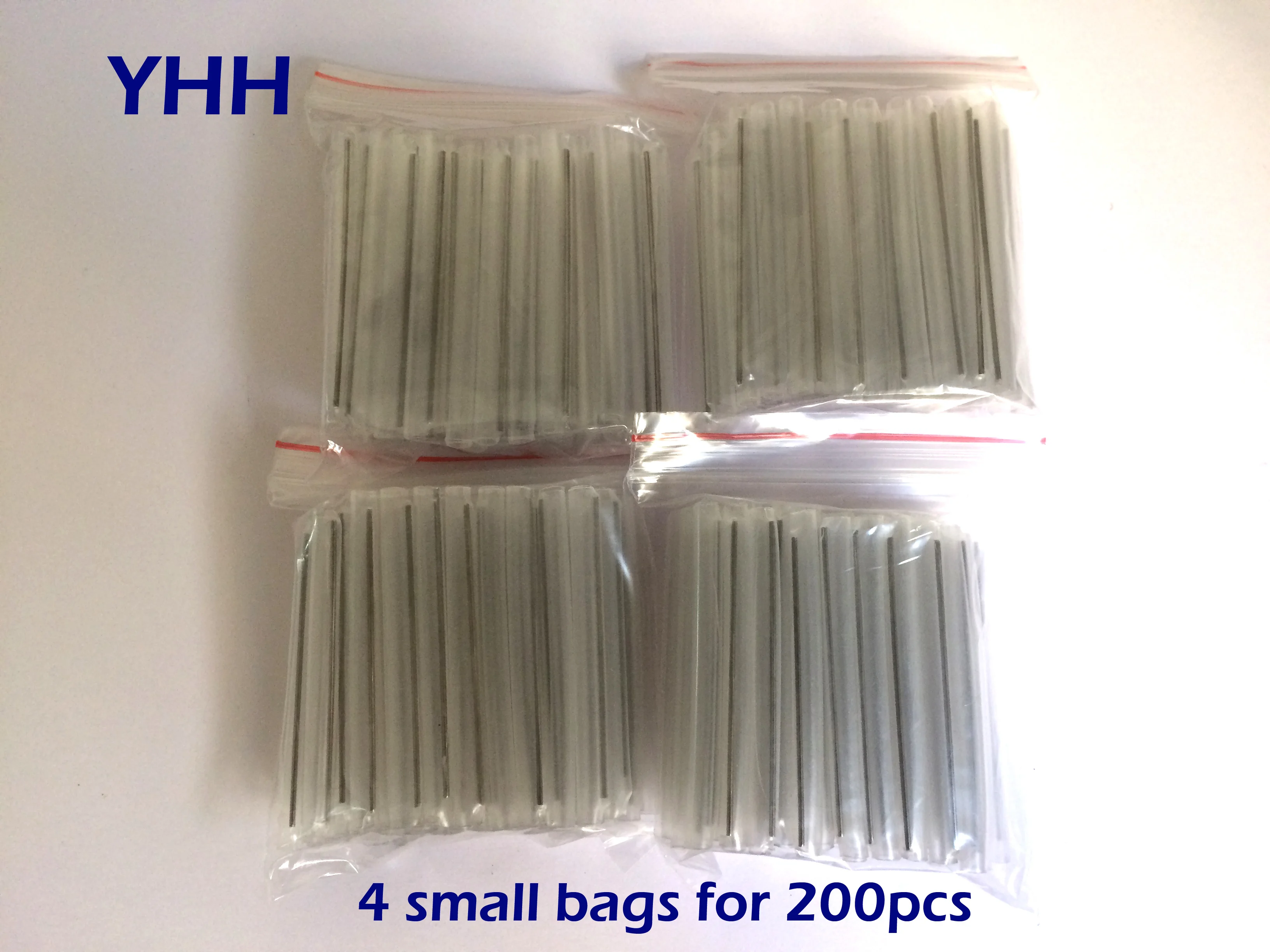 200pcs Fiber Optic Fusion Protection Splice Sleeves 45mm or 60mm for Drop Cable Heat Shrink Tube Hot Melt