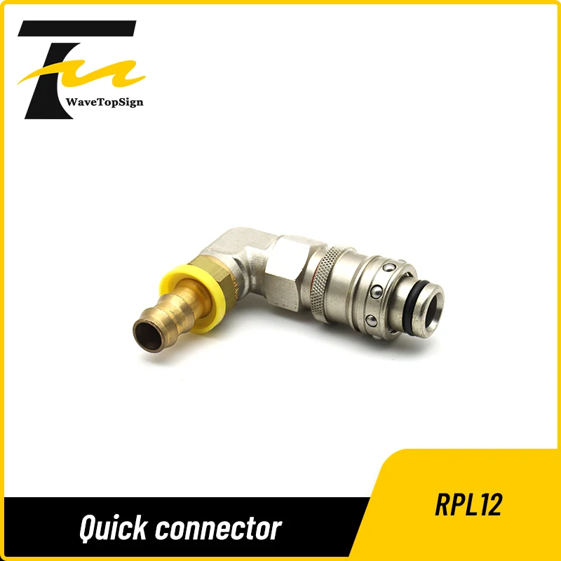 

Wavetopsign Серия RPL Быстрый соединитель Фитинг для пневматического шланга Вставной соединитель воздушной трубки