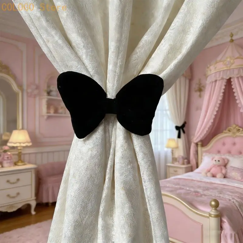 Luxury Velveted Curtain Tie Back Curtain Holder For Romance Home Accent Creation D0LD