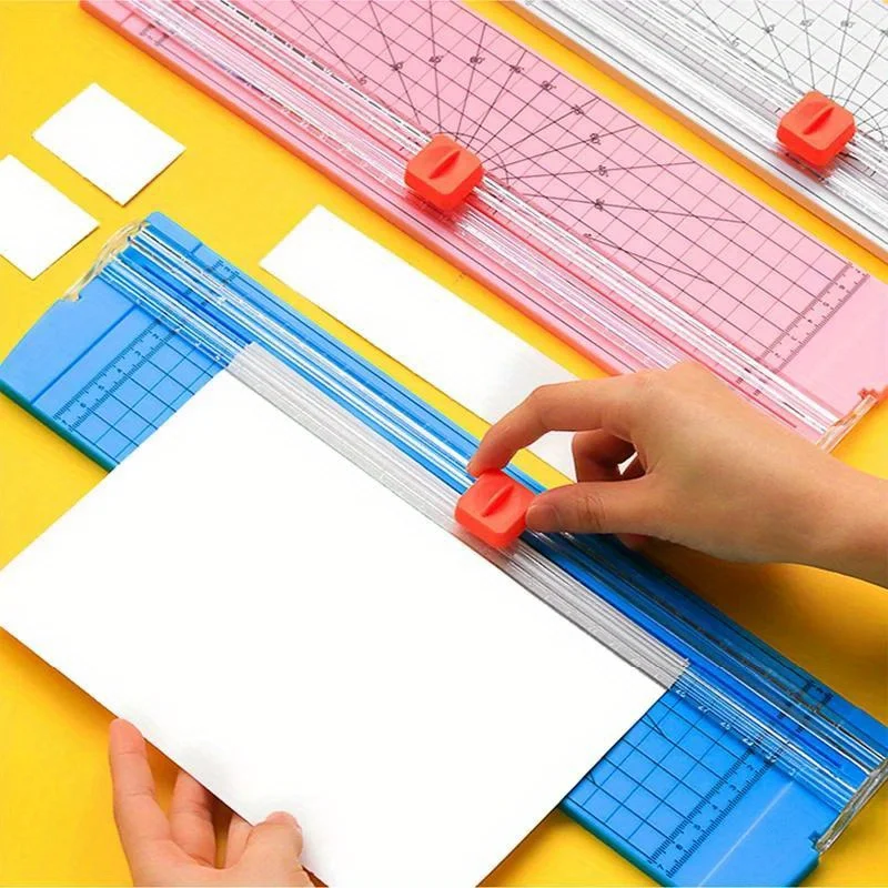 Small Automatic A3/A4 Paper Cutting Machine Paper Cutter Art Trimmer Craft Photo Blades Scrapbook Office Home Stationery