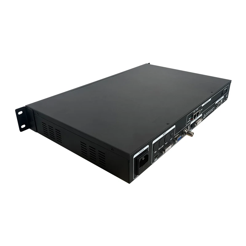 Pengontrol layar Led AMS-VS100L memperluas antarmuka SDI mendukung sistem Linsn dan saluran saklar mulus