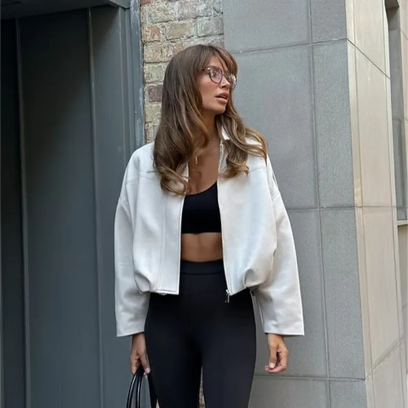 2026 New Women's Fashion Bomber Jacket