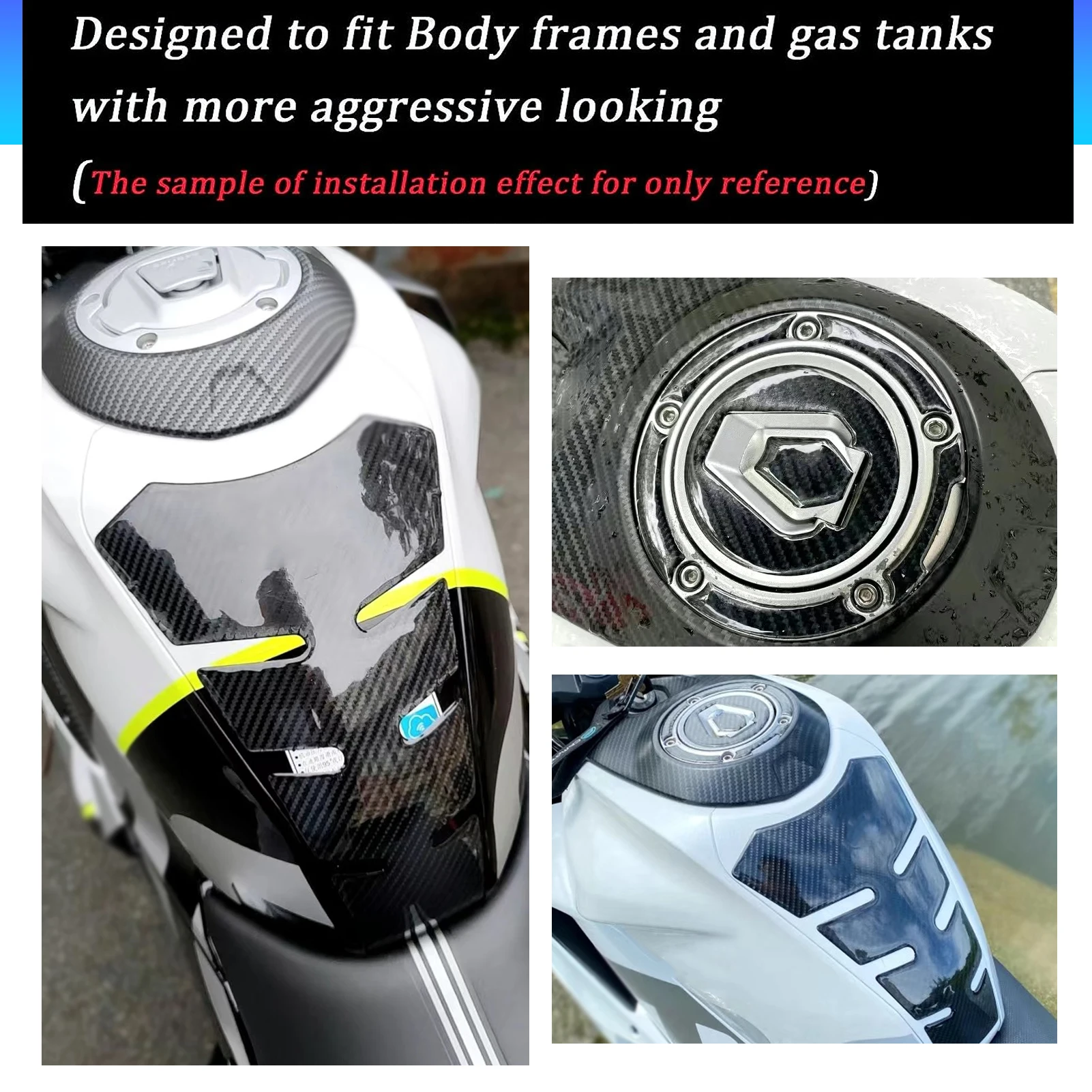 Для CFMOTO 250SR 300SR защитная накладка на бак, наклейки, защита газа, устойчивые к царапинам наклейки для мотоцикла, украшения