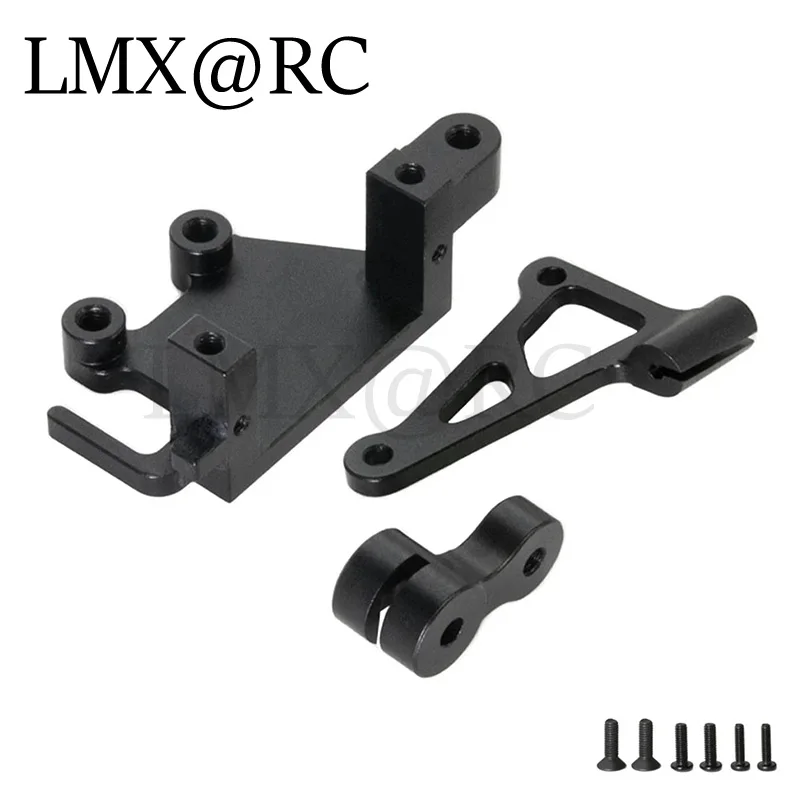 Lmx rc adequado para losi 1/4 promoto-mx pinça de motocicleta elétrica suporte de engrenagem de direção braço de direção 261013