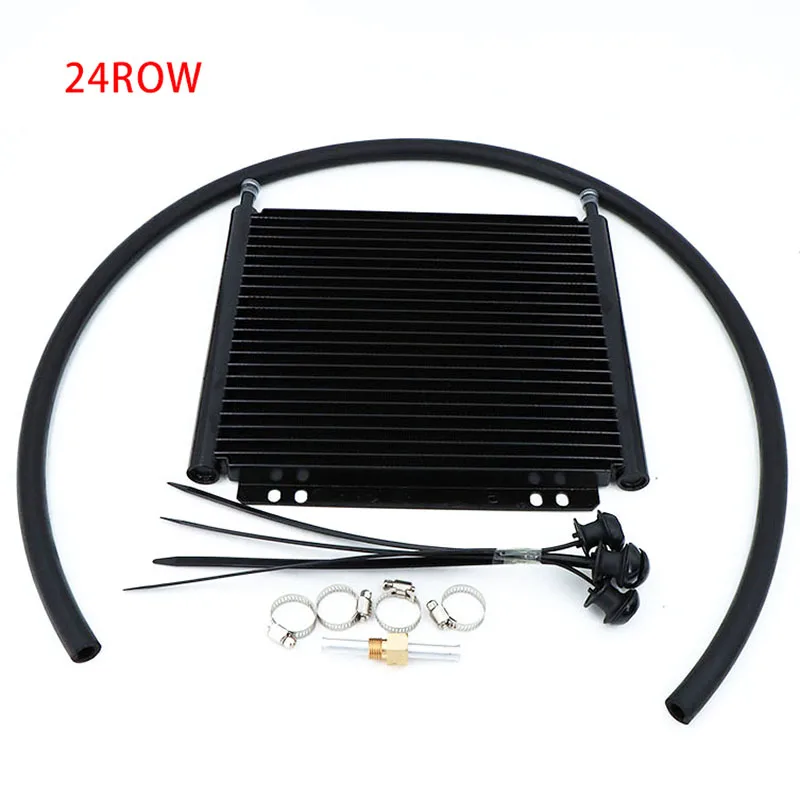 Oil Cooler Aluminum Transmission Oil Cooler 20Row 24Row 26Row Automatic Stacked Plate Oil Cooler Radiator