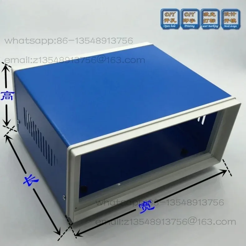 Iron chassis, aluminum shell, aluminum box, sheet metal, instrument shell, and distribution panel