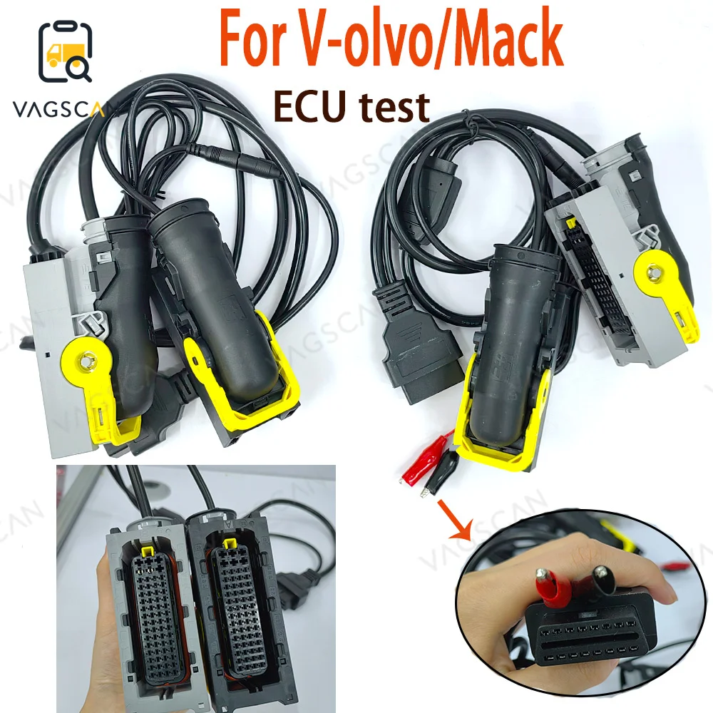 

Engineering Heavy Duty Harness Compatible For V-olvo/Mack ECU cable programming, testing, connection test