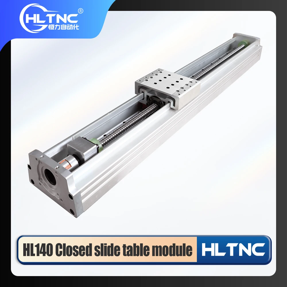 

Полностью закрытый линейный модуль оси Z HL140A 140 мм, пылезащитный раздвижной стол, линейный столик для гравировального станка с ЧПУ Nema23 Nema24