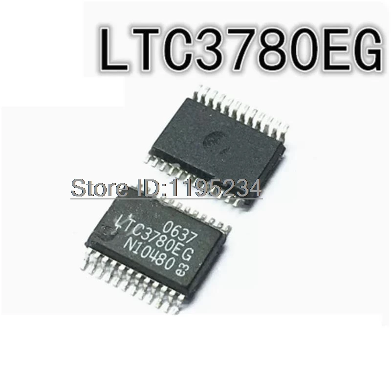 5PCS LTC3780EG LTC3780  Sop-24 Chipset  IC High Efficiency, Synchronous,4-Switch Buck-Boost Controller