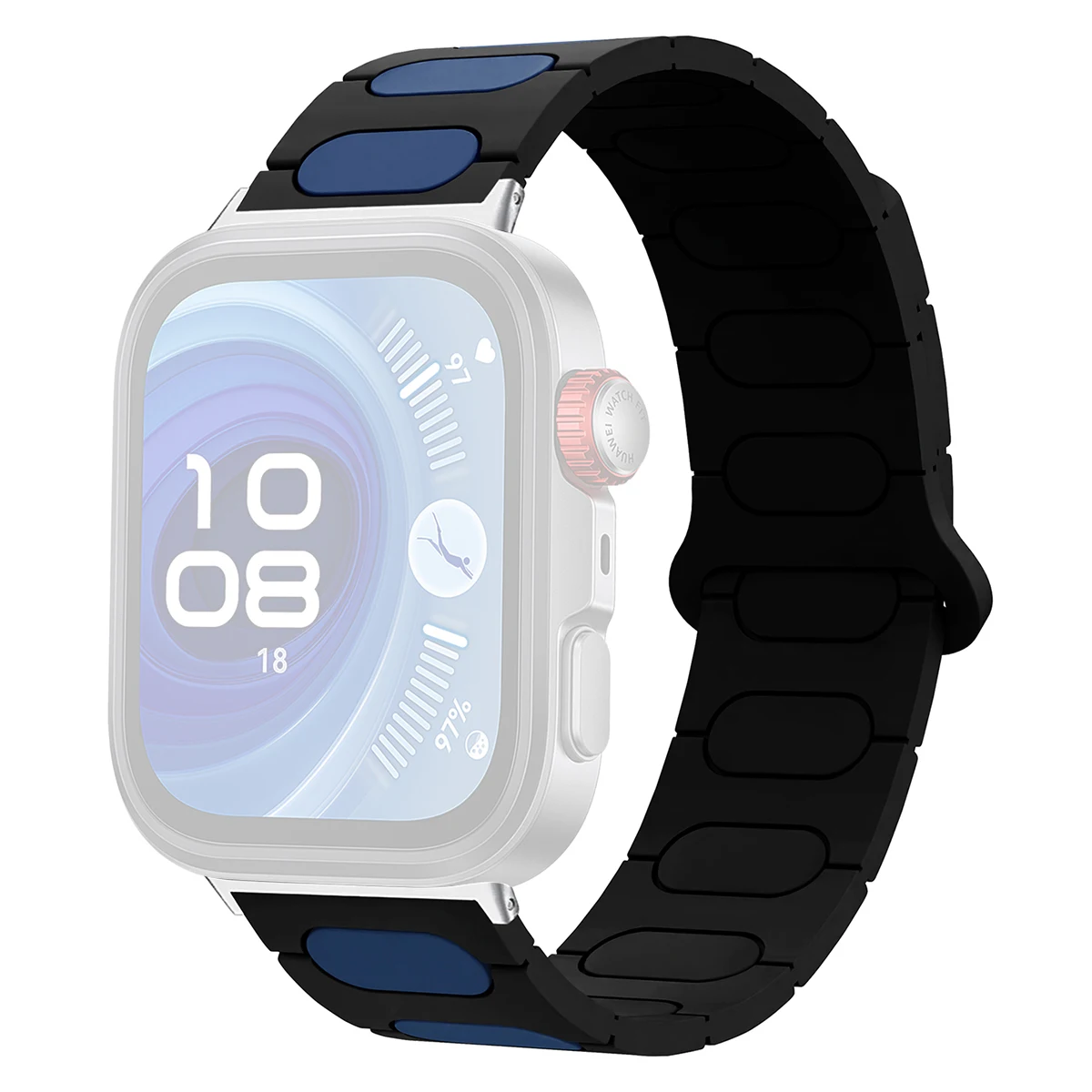 pulseira-magnetica-de-design-oval-para-huawei-watch-fit-4-pro-fit-4-fit-3-pulseira-de-silicone-bicolor-preto-azul-meia-noite