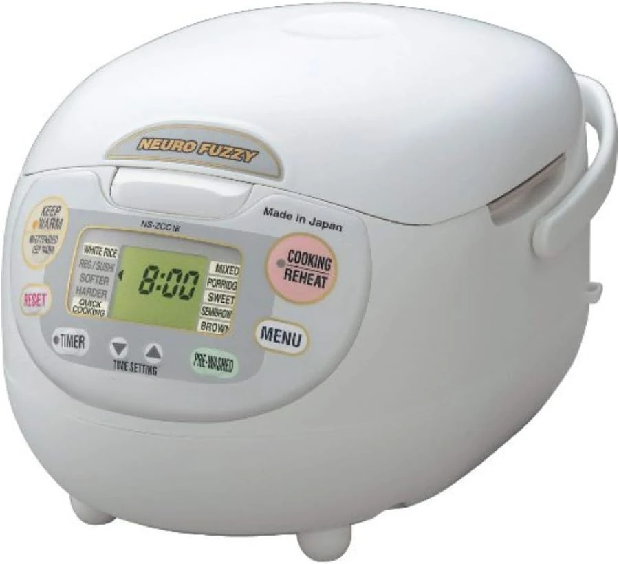 Neuro Fuzzy 10-Cup Rice Cooker and Warmer (Premium White)