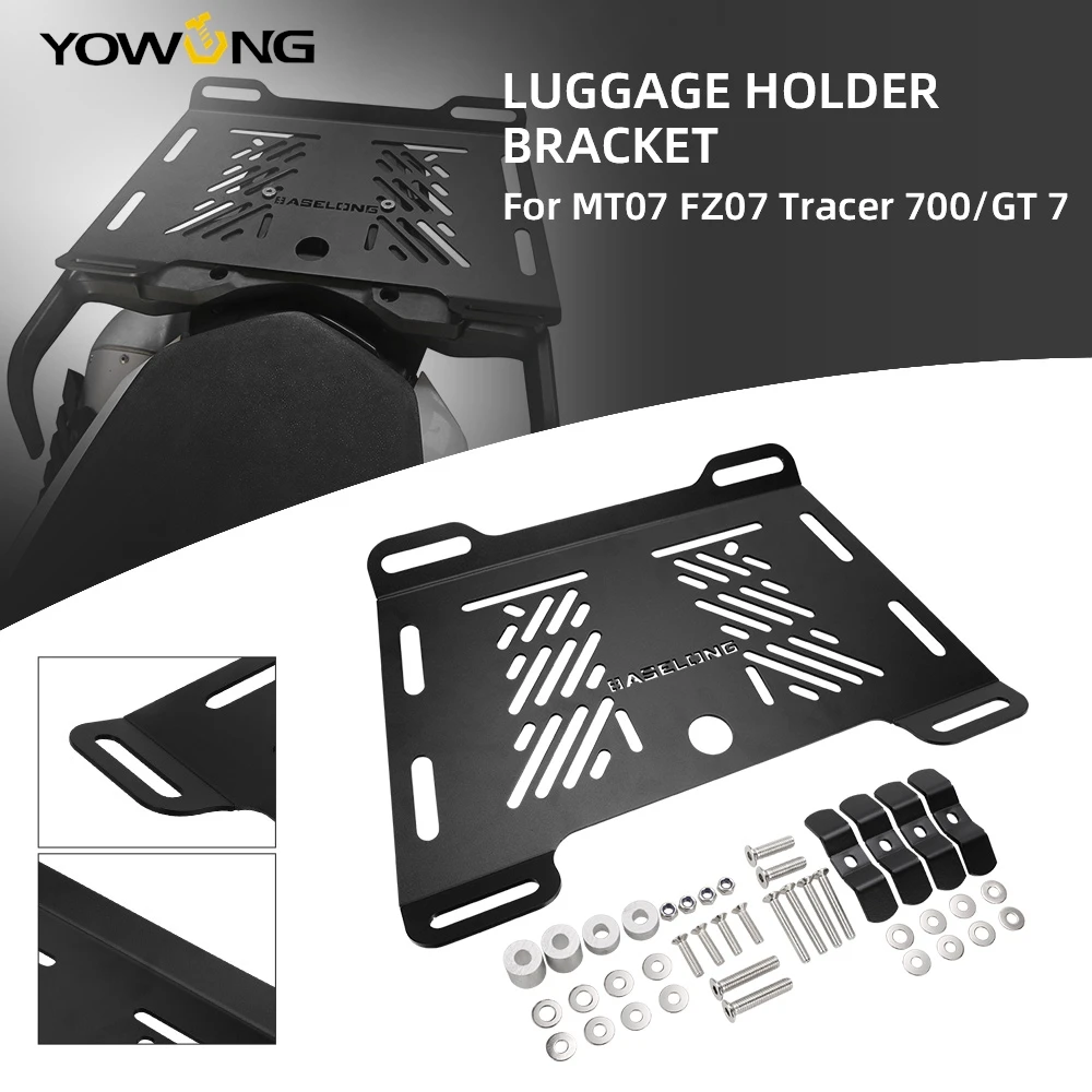 

Trunk Suppor Bracket For YAMAHA MT07 FZ07 Tracer 700/GT 7 Rear Enlargement Rack Carrier Luggage Cargo Cycling Bag Stand Holder