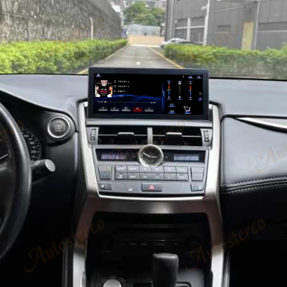 10.25 "lux para lexus nx 2014-2017 tela de toque do carro navegação apple carplay rádio do carro dsp bt reprodutor multimídia 4g unidade principal