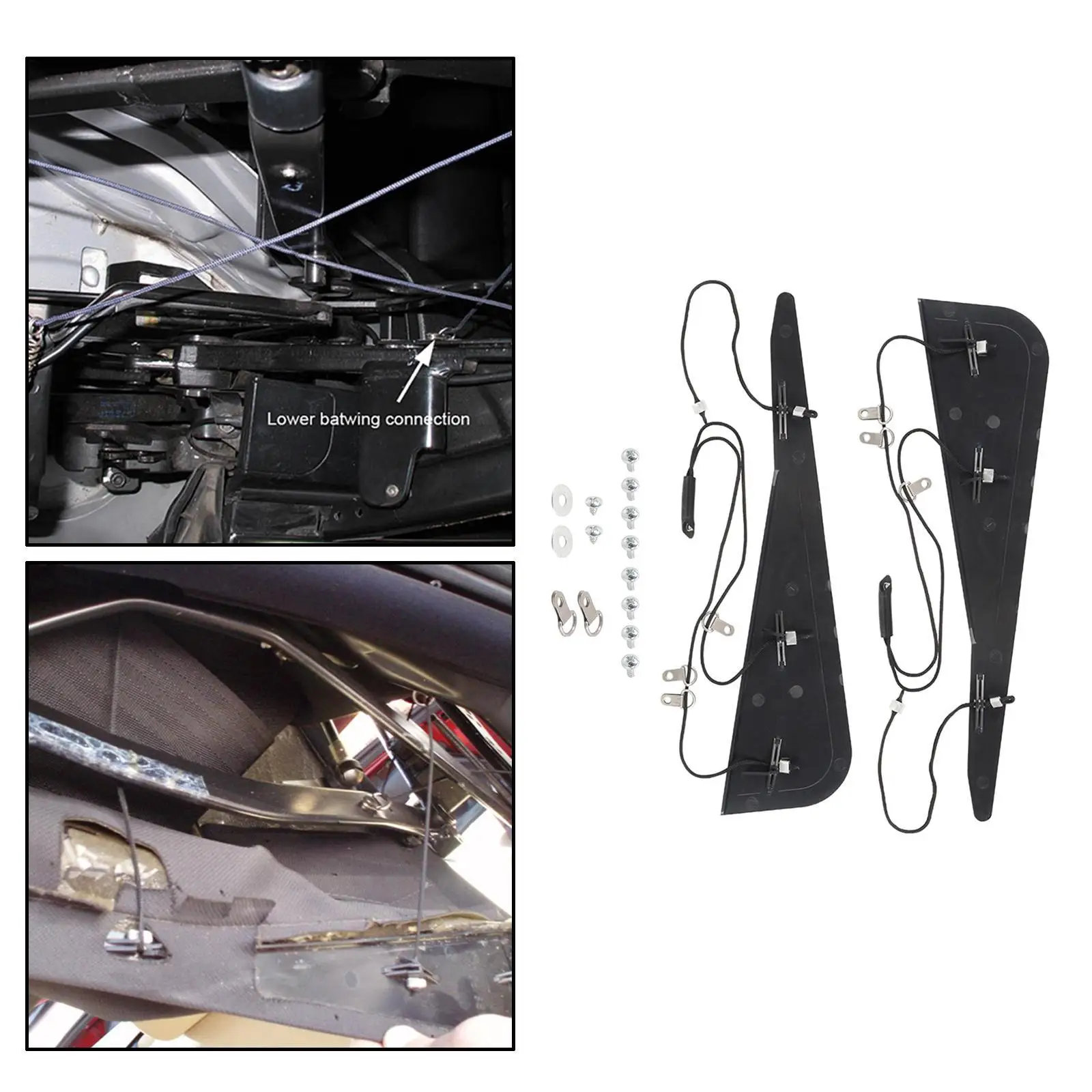 

Convertible Roof C Column Repair Kit 54317135351 for BMW E46 323ci 325Ci 330Ci 2000-2006