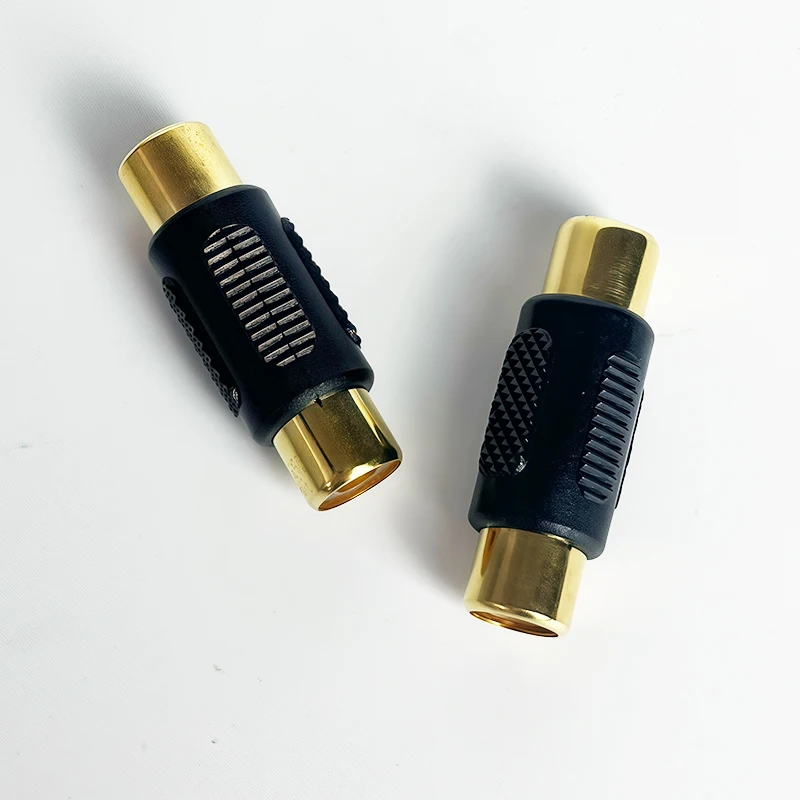 4/20/40PCS RCA Female to Female Coupler Adapter - Gold Plated, Signal Lossless Audio/Video Connector Extender