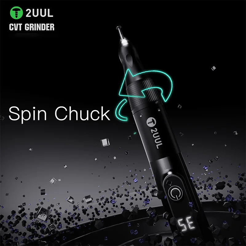 2UUL DA84 CVT Grinding Pen Stepless Speed Control Drill Pen Engraving Machine for Motherboard PCB IC Frame Correction Grinder