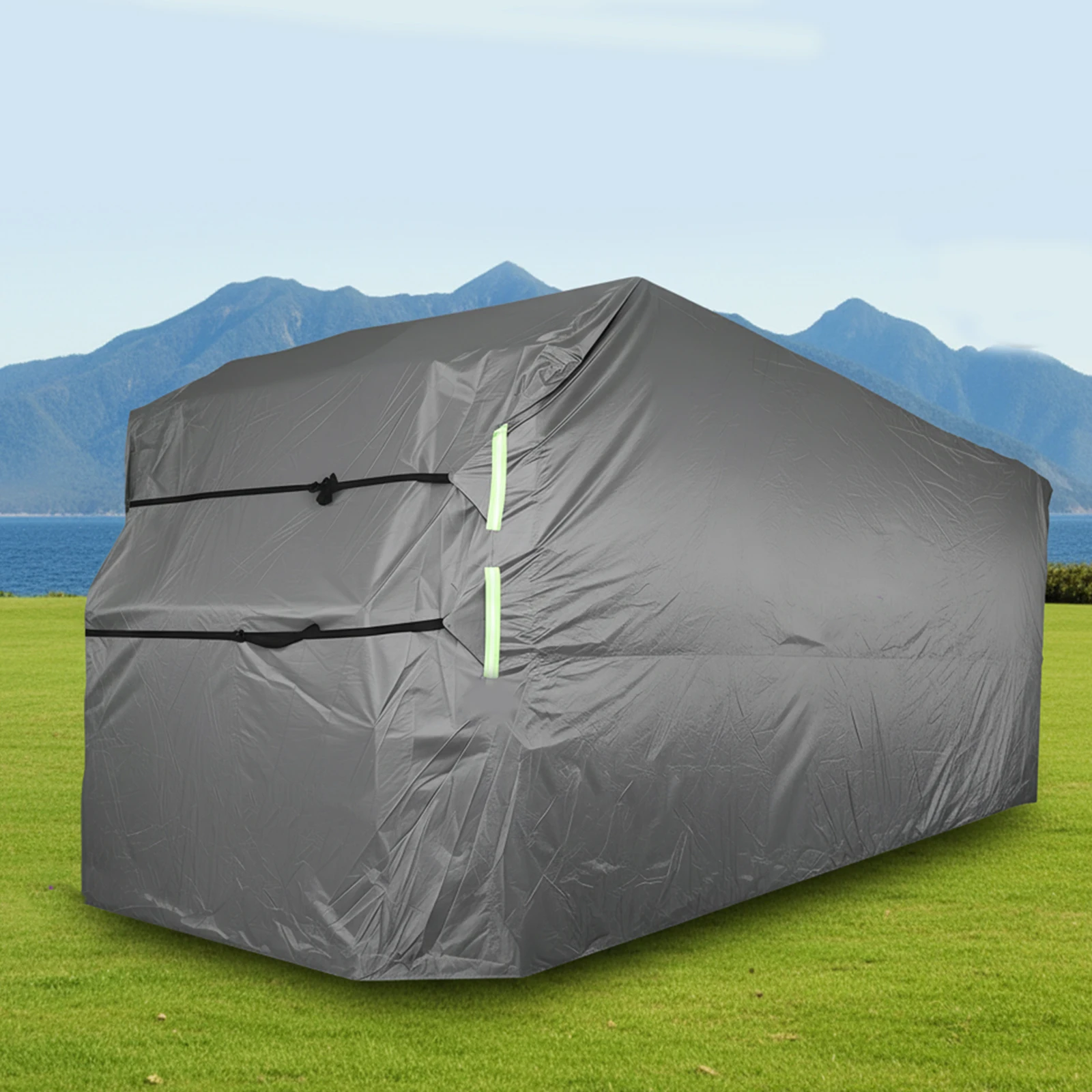 

Чехол для автодома/кемпера из ткани Оксфорд 420D с ремнями и сумкой для хранения, для зимы и снега