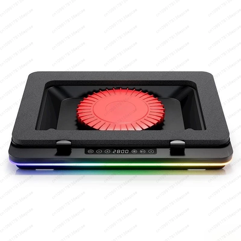 

IETS GT600 pressure air type notebook radiator air-cooled 14CM fan supports 18-inch dust-proof base bracket