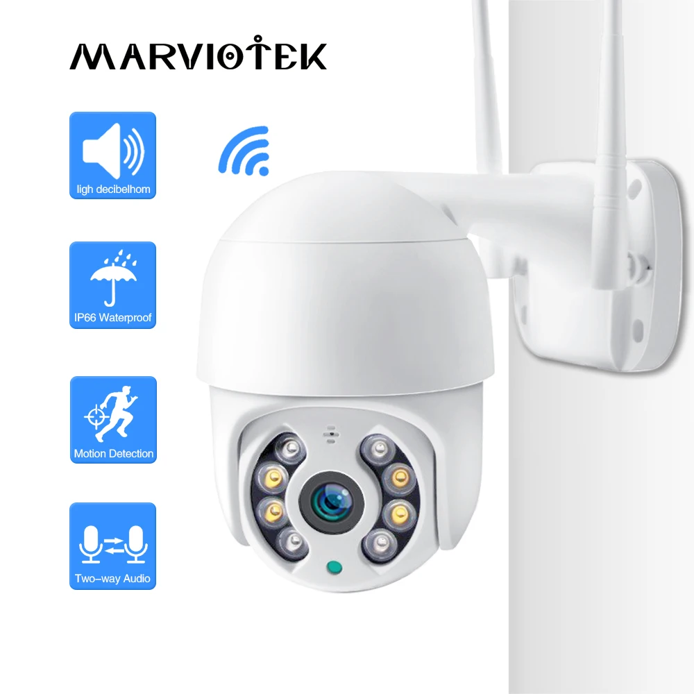 IP Camera WiFi Outdoor CCTV Camera ICSEE 5MP Auto tracking Xmeye OnviF 1080P Home Security Video Surveillance Camara External