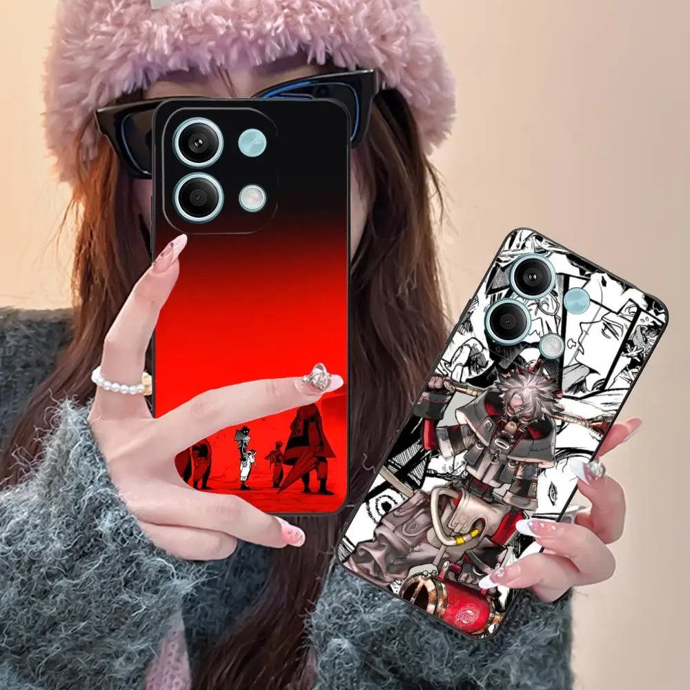 

Чехол для мобильного телефона Gachiakuta для Xiaomi Redmi Note 14 13 12 11 A5 3 2 1 Pro Plus 4G 5G с цветной печатью, защитный чехол