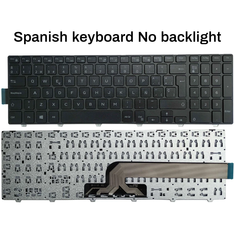NEW For Inspiron 15-3567 5577 5555 5557 5559 3543 5547 5549 5548 P39F P51F Russian/US/UK/Spanish/Latin laptop keyboard