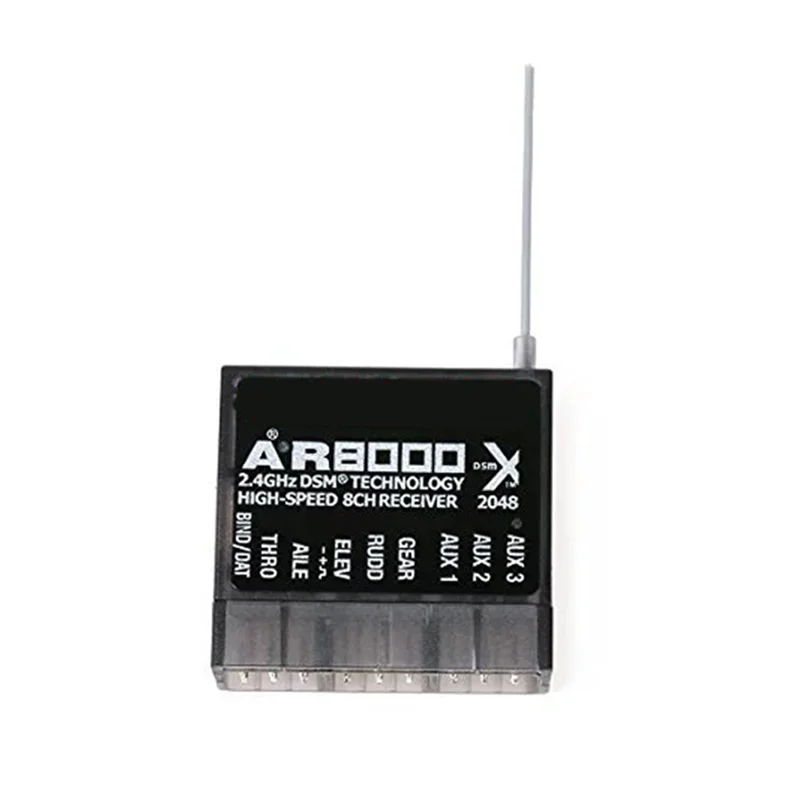 Ricevitore telecomando per aereo modello AR8000 Ricevitore DSMX a 8 canali per -N36R
