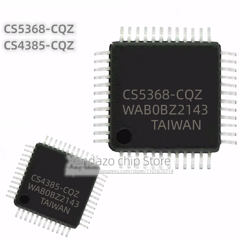 1pcs/lot CS5368-CQZ CS4385-CQZ LQFP48 package Original genuine Analog-to-digital converter chip