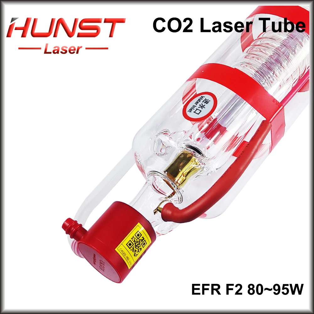 

Hunst EFR F2 80~95W Co2 Laser Tube Length 1250mm Diameter 80mm Laser Lamp For Co2 Laser Cutter Engraving Machine