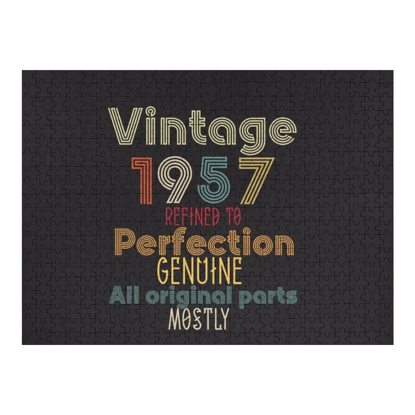 

65th birthday Jigsaw Puzzle Wooden Name Custom Personalized Baby Wooden Puzzle