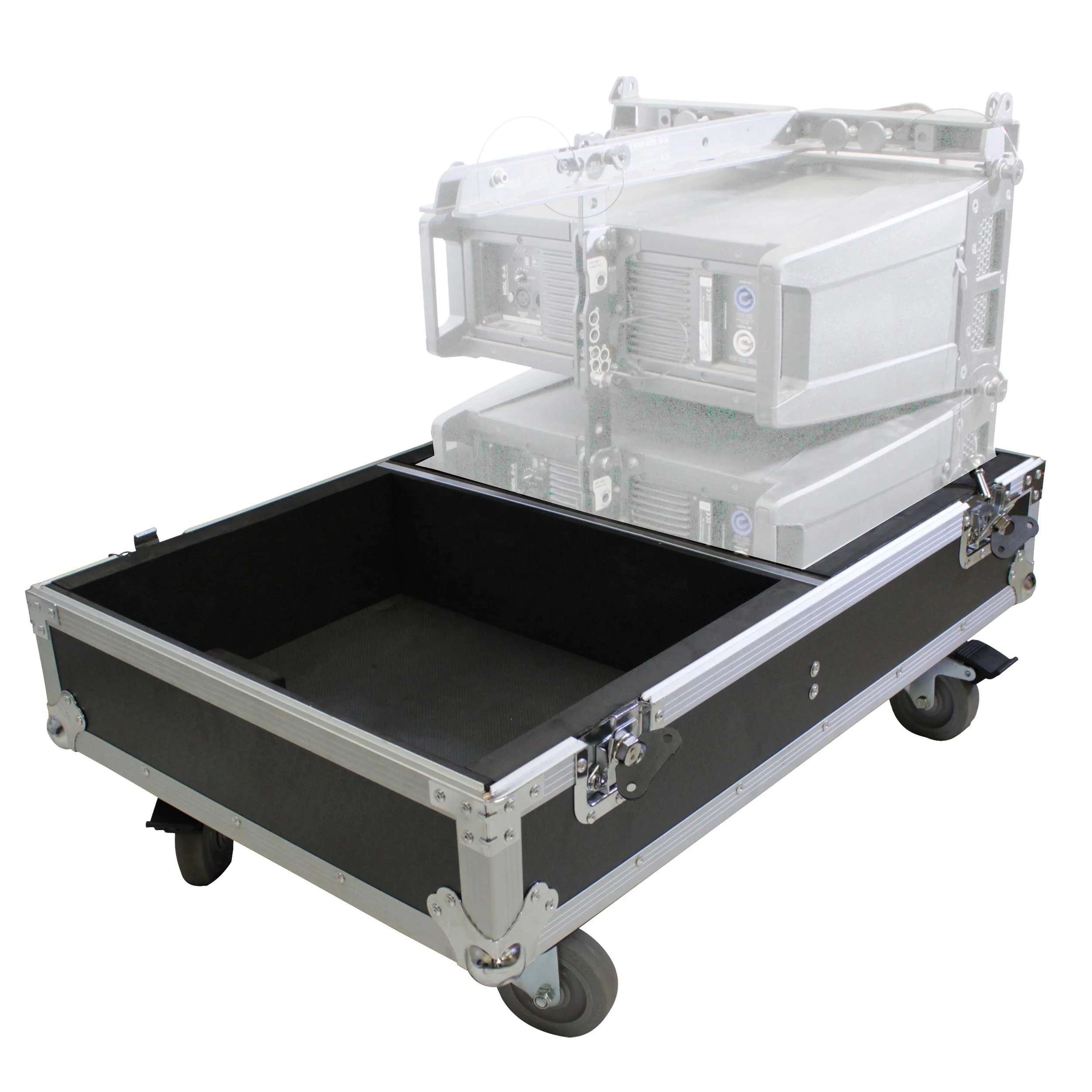 Rcf Hdl6a luidspreker Line Array flightcase voor 4 RCF HDL6-A HDL26-A luidsprekers