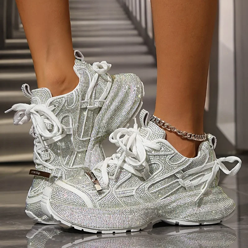 new-luxury-rhinestone-comfort-chunky-sneakers-lightweight-casual-loafers-2026-solid-color-lace-up-women-shoe-zapatillas-de-mujer