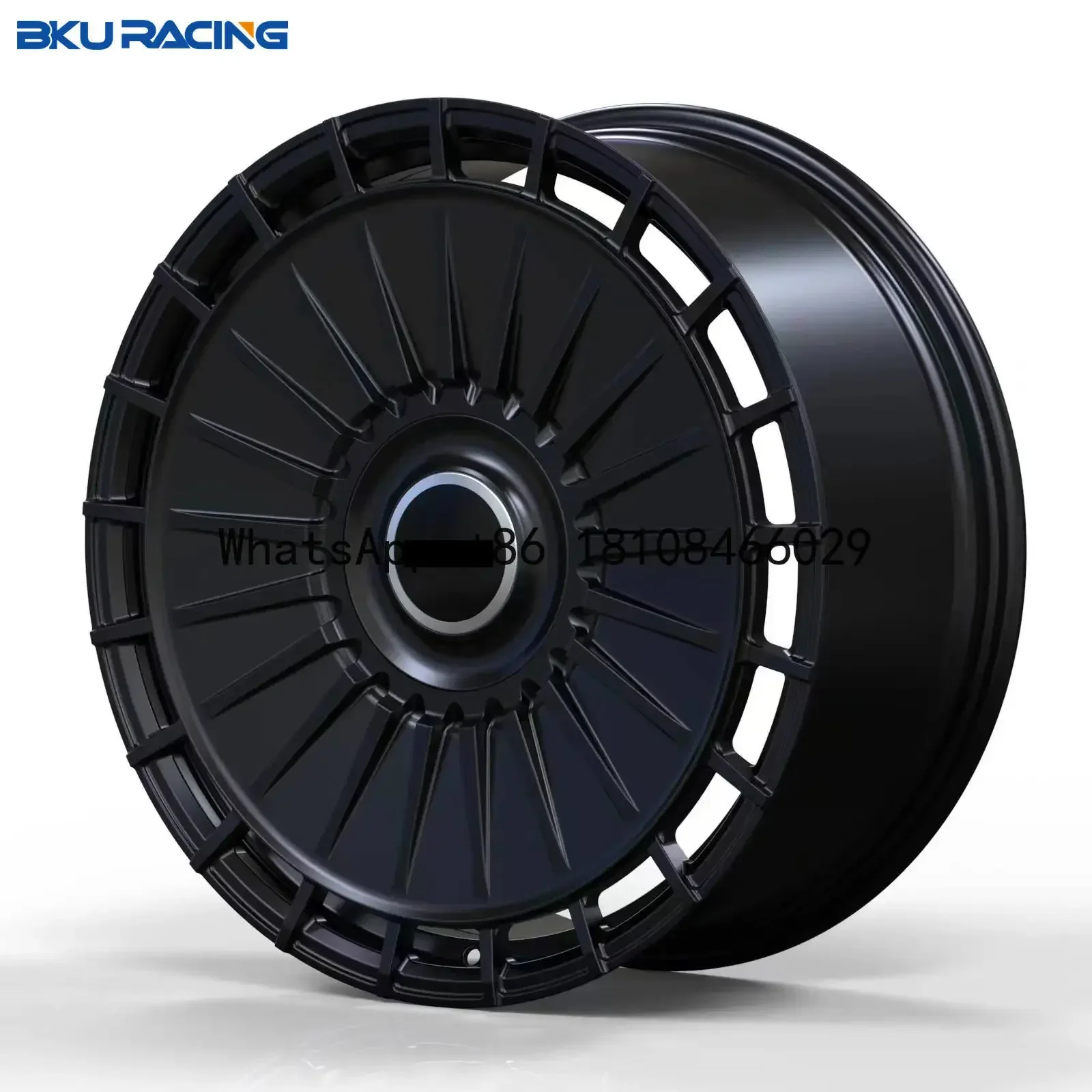 Bku racing 5X130 5x112 wheels 20 21 22 inch Forged Black Finish Passenger Car Wheels for mercedes wheels w223 w222 G63 G500 W463