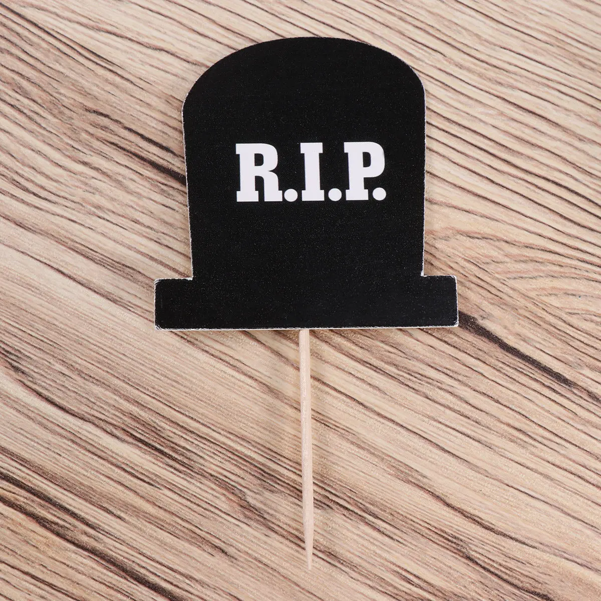 Halloween Cake Decorations 10pcs Set Cupcake Topper DIY Tombstone Zombie Hand Spider Cemetery Cake Toppers for Party