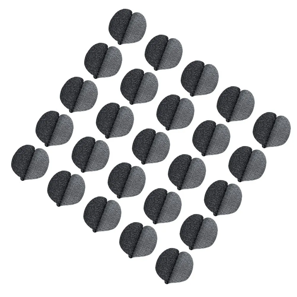 5세트 다용도 고정 스티커 5세트 미끄럼 방지 쿠션 그립퍼 가정 사무실 호텔용 접착식 러그 스티커 바닥 매트