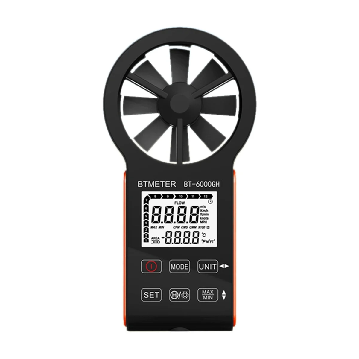 2025 New  Wind Speed Wind Volume Anemometer Intelligent High Precision Digital Anemometer Handheld Air Volume Tester