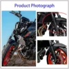 オートバイの前輪フェンダーマッドガードマッドフラップスプラッシュ泥ガードカバーヤマハ MT-07 MT07 2018 2019 2020 2021 2022 2023 3