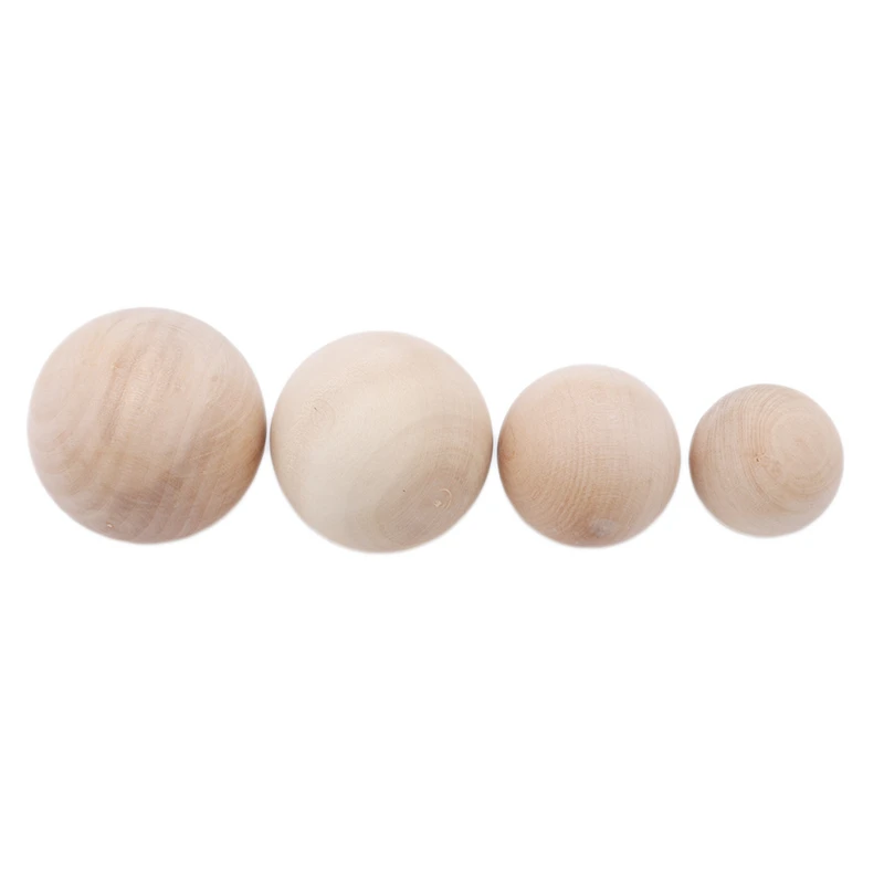 Wooden Balls Without Bore Dia. 50Mm/60Mm/70Mm/80Mm