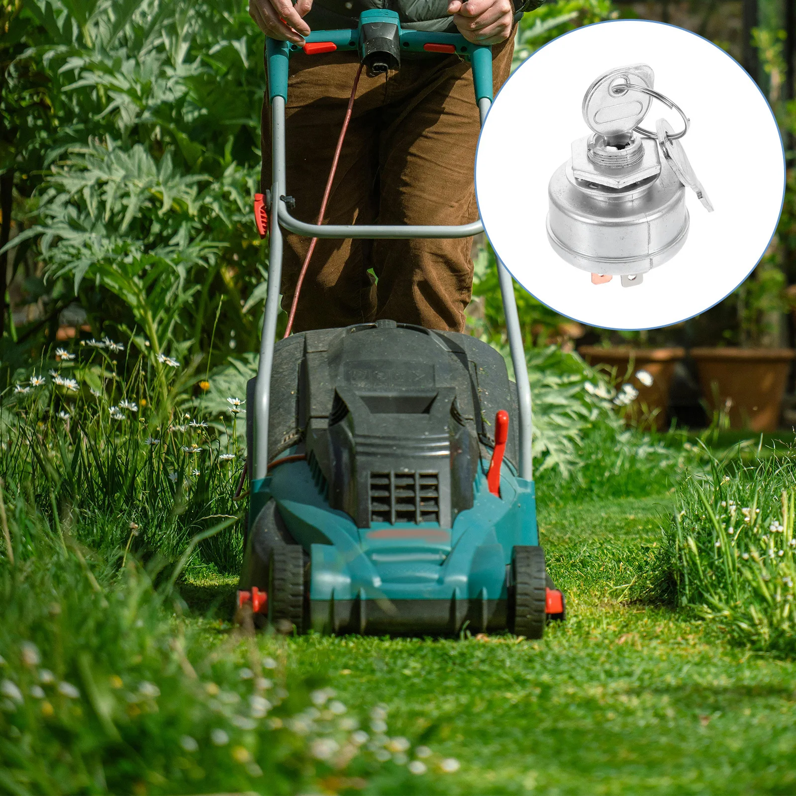 مفتاح إشعال 925-0267 لجزازة العشب المتوافقة مع Ayp Std365402 Scag 48017 موراي ثلاثة أوضاع للتحكم في سبائك الزنك #1