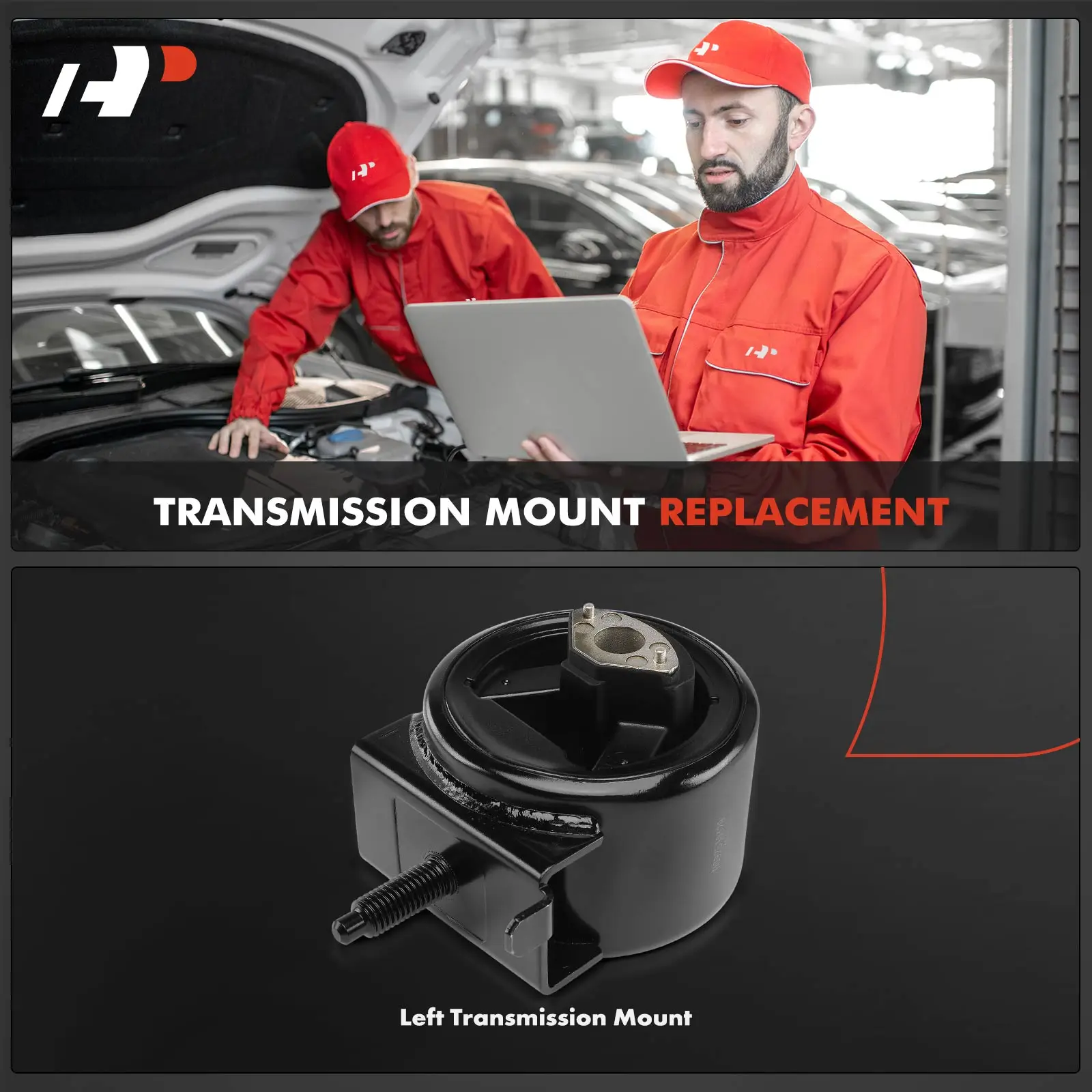 A-Premium Left Transmission Mount for Ford Freestar 2004-2007 Mercury Monterey 2004-2007