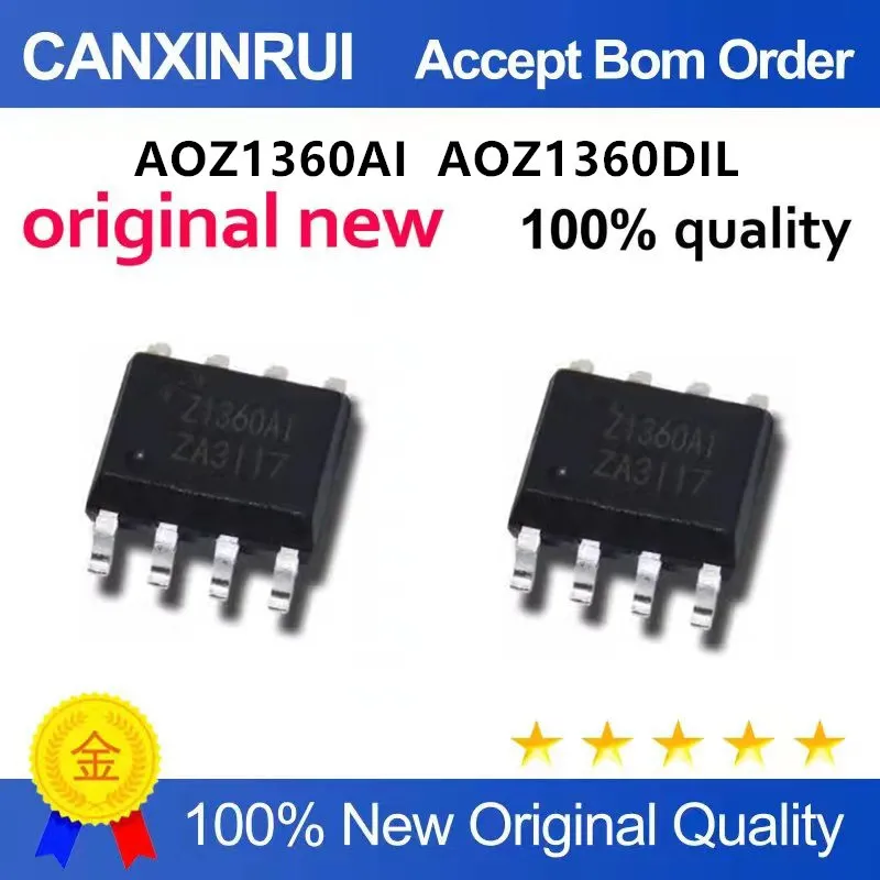 

Original New 100% quality AOZ1360AI SOP8 AO Z1360DI Z1360DIL QFN Integrated circuit IC chip