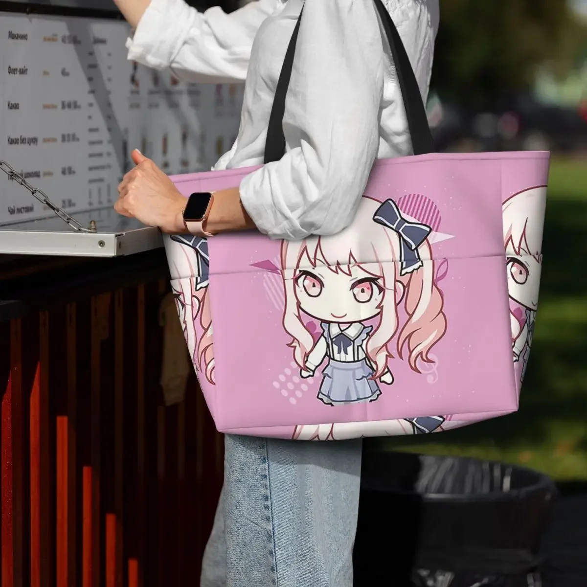 

Mizuki Akiyama Chib Beach Tote Bag Sport Gym Yoga Duffle Large Tote Bag Women Travel Bag Fitness bag