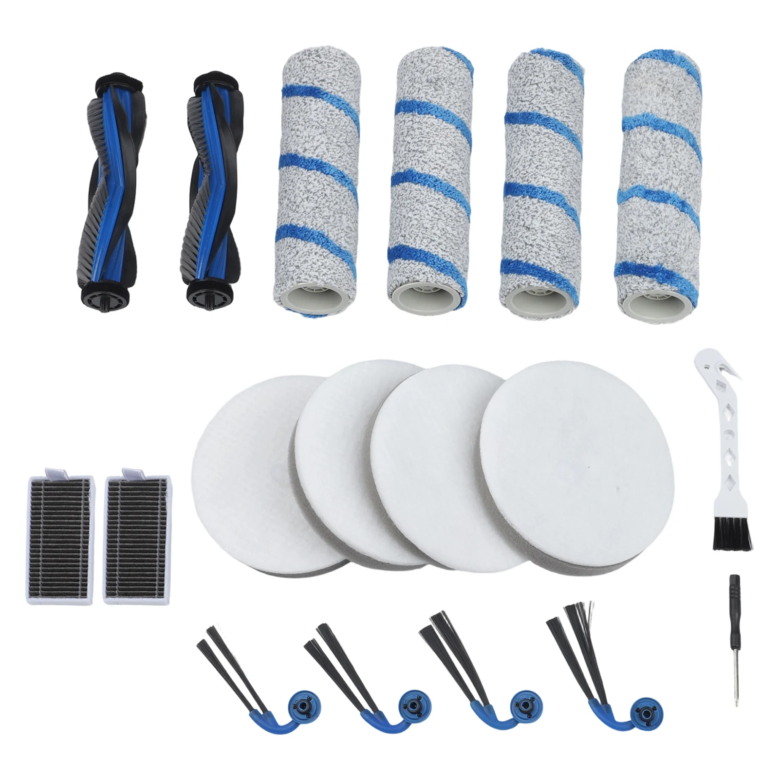 20pcs/set Vacuum Cleaner Accessories for Kit For Ecovacs For Deebot X11 OmniCyclone Accessories Kit - 20 Cleaning Tools